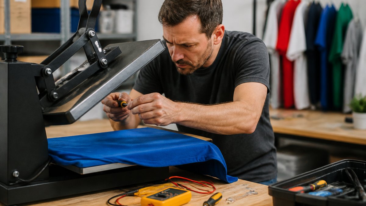 Heat Press Machine Troubleshooting: Fix Common Issues