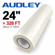Audley 24" x 328FT DTF Film – Hot Peel Double-Sided Transfer Film