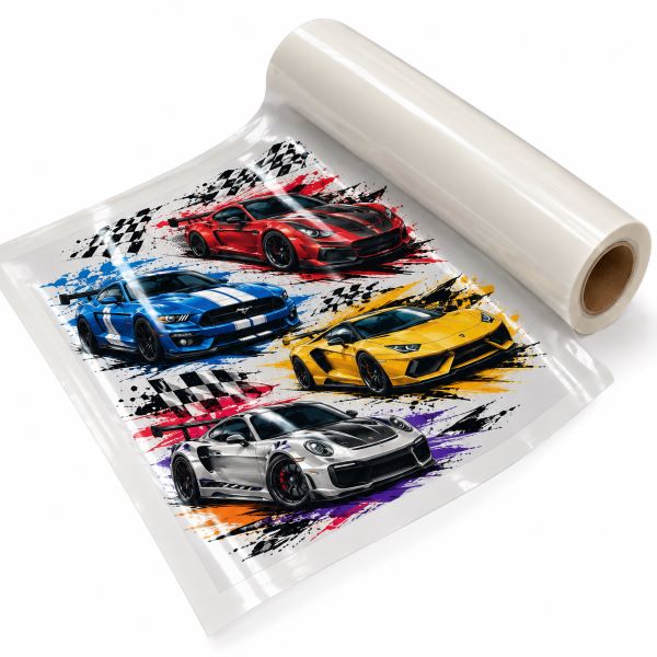 Audley 17" x 328 ft Double-Sided Hot Peel DTF Film