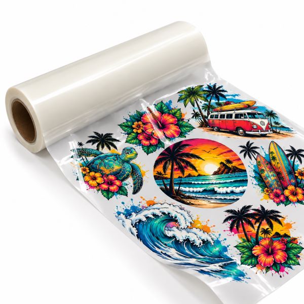 Audley 17" x 328 ft Double-Sided Hot Peel DTF Film