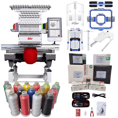 BAi Mirror Embroidery Machine Complete Package