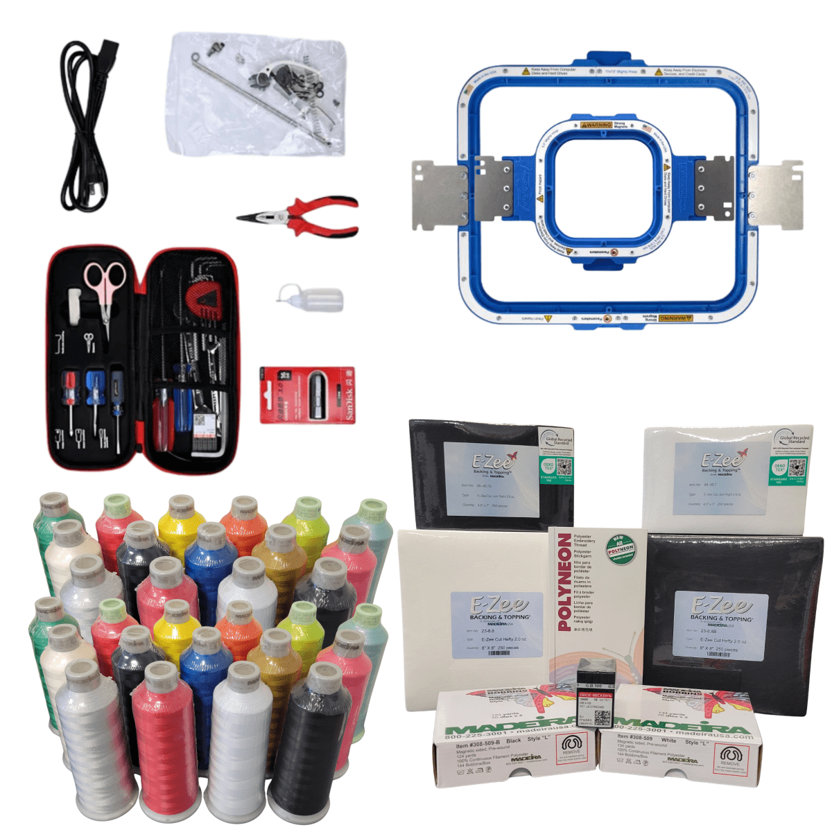 BAi Vision - 2 Head Embroidery Machine Complete Package - McLogan Supply