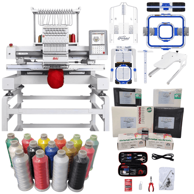 BAi Vision Embroidery Machine Complete Package