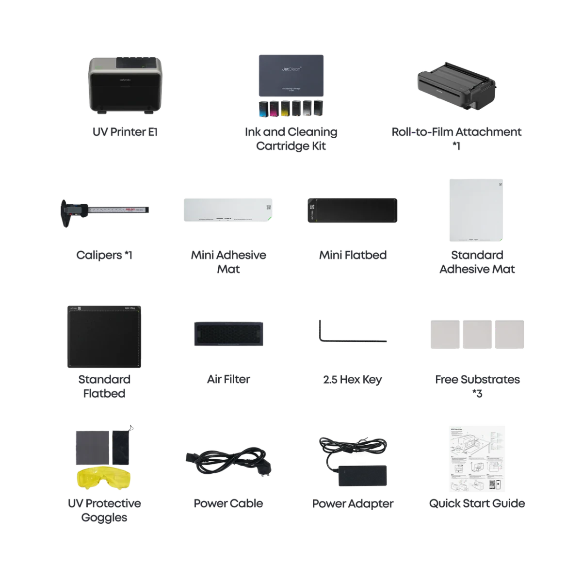 EufyMake UV Printer E1 + Roll to Film Bundle - McLogan Supply