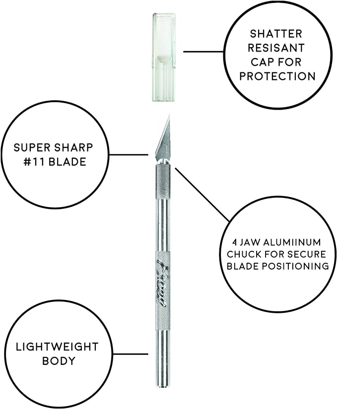 Excel Precision Knife K1 Lite Duty W/ Blades - McLogan Supply