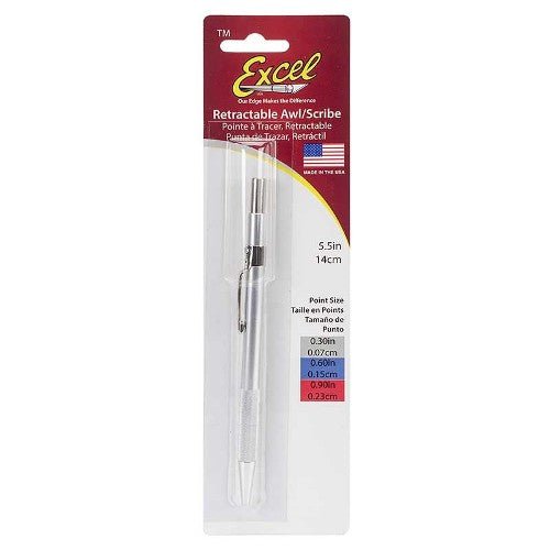 Excel Retractable Awl/Scribe .030" - McLogan Supply