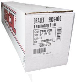 Oraguard 293 Ultra Flexible Cast Pvc Laminating Film 54" - McLogan Supply