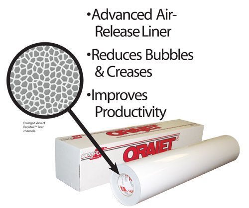 Orajet 3951 Professional Wrapping Film Rapid Air - McLogan Supply