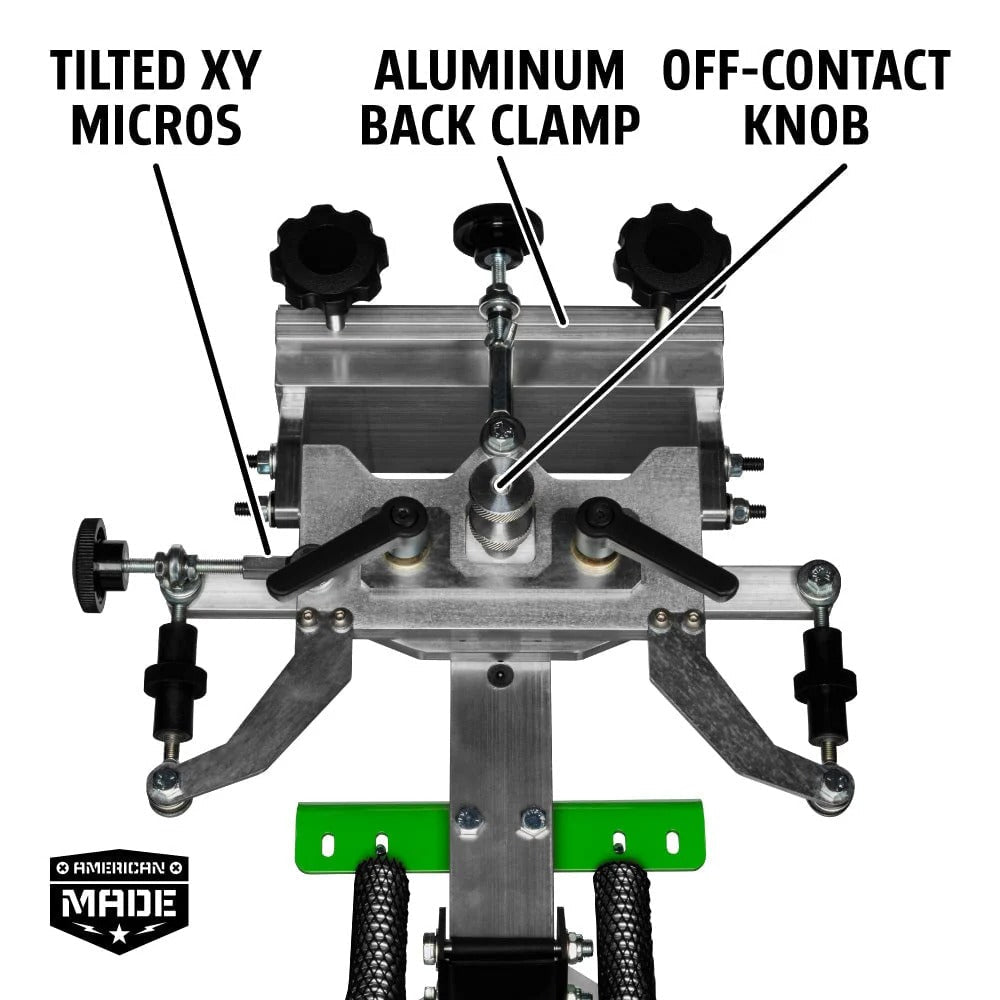 Riley Hopkins 250+ Screen Printing Press with XY Micro Registration - McLogan Supply