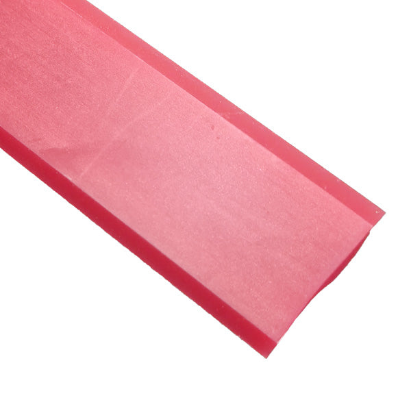 Peewee 80A Squeegee 3/16" x 1" Red Double Bevel 12'