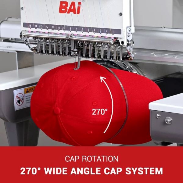 THE MIRROR BAi 15 - Needle Commercial Embroidery Machine - McLogan Supply
