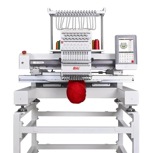THE VISION BAi 15-Needle Hat Embroidery Machine
