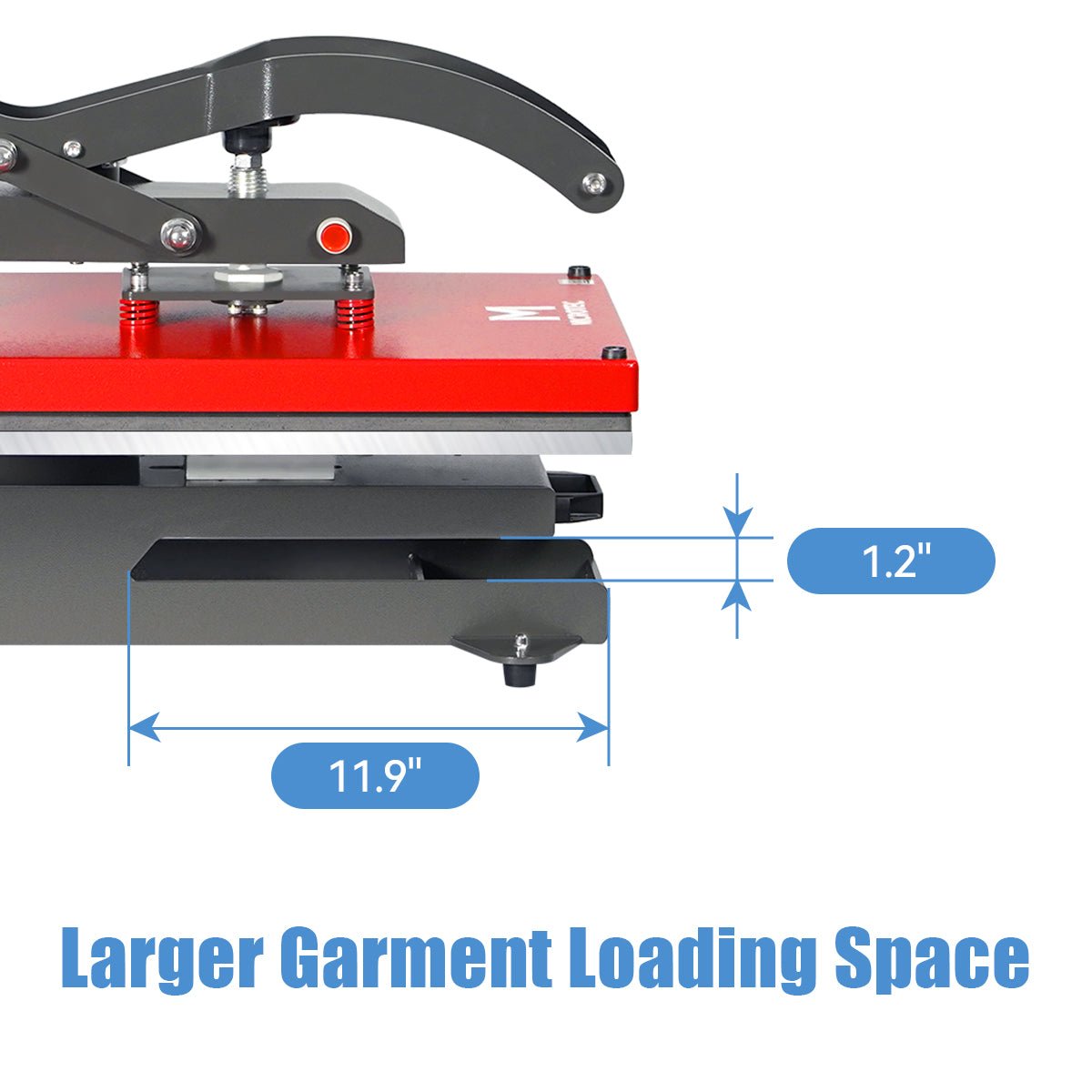 Vector Pro 15” x 15” Auto Open Slide Out Heat Press